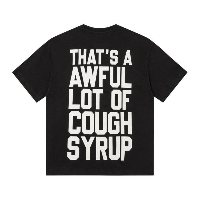Obscured Text TR17 Mark Front Full Big Letter Slogan Back Tee 2 colors 29288697