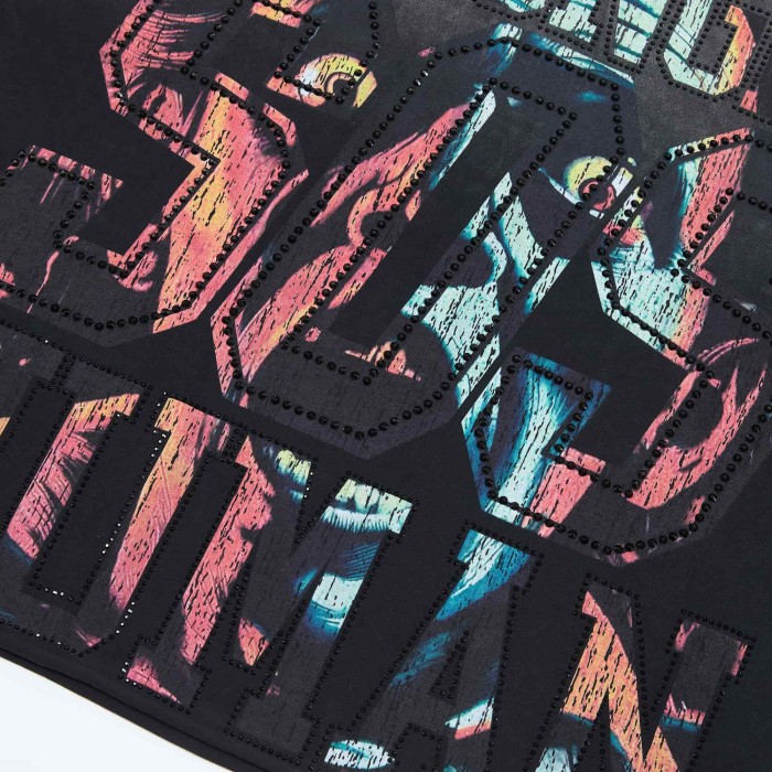 Horror Demon Portrait Embedded Text No Longer Save Human Save Our Souls Double Sided Print Tee 29288552