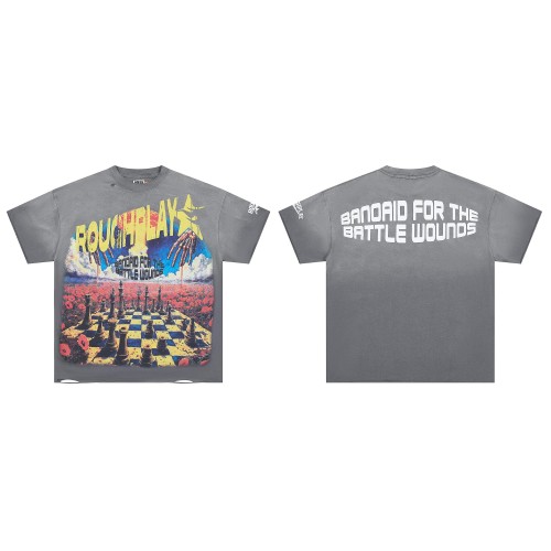 Chess Poppy Field Skeleton Hands Band Aid For The Battle Wounds Double Sided Print Oversized Tee 29288440