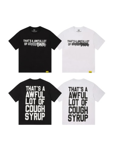 Obscured Text TR17 Mark Front Full Big Letter Slogan Back Tee 2 colors 29288697