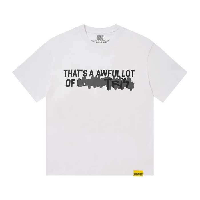 Obscured Text TR17 Mark Front Full Big Letter Slogan Back Tee 2 colors 29288697