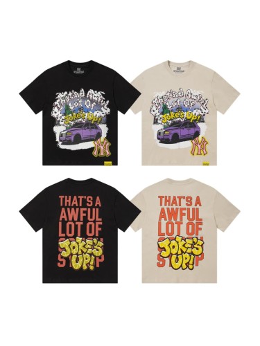 Jokes Up Tour Purple Luxury SUV Car NY Graffiti Double Sided Print Tee 2 colors 29288649