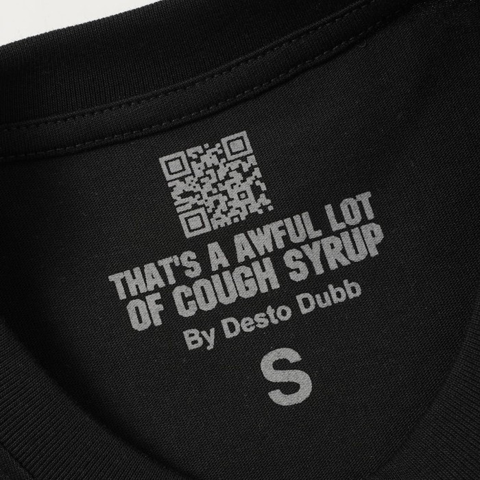 Green And Blue Contrast Split Demon Face Front Large Stacked Text Slogan Back Oversized Tee 29288677
