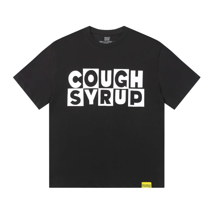 Block Box Letter Front And Back Double Sided Print Tee 2 colors 29290013
