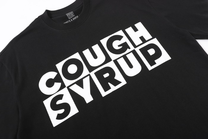 Block Box Letter Front And Back Double Sided Print Tee 2 colors 29290013