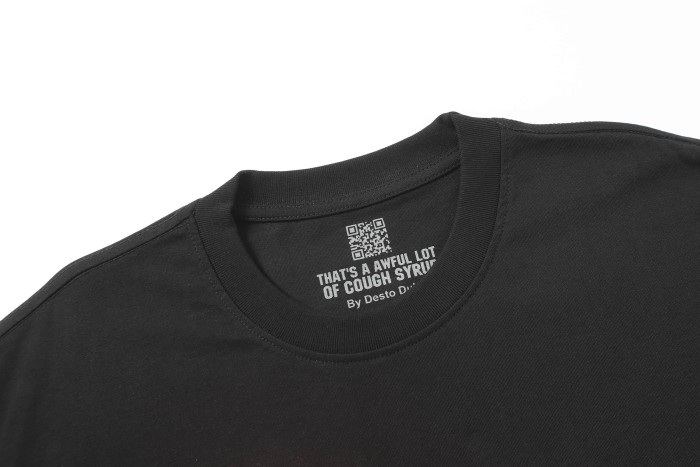 I Love Nested Heart Front Cupid Angel Syrup Bottle Back Double Sided Print Tee 2 colors 29290046