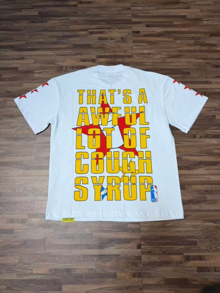 All-Star NSA Figure Silhouette Star Sleeve Double Sided Print Tee 2 colors 29290030