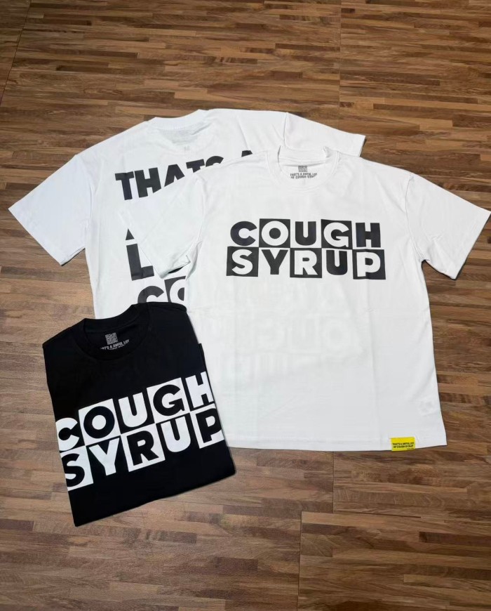 Block Box Letter Front And Back Double Sided Print Tee 2 colors 29290013
