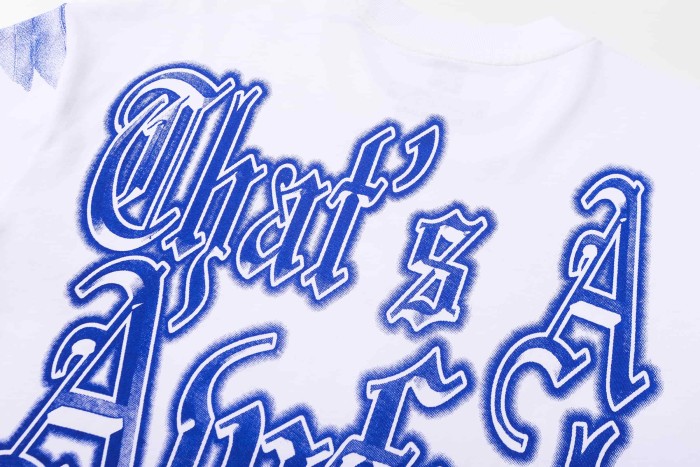 Sketch Cupid Angel Tattoo Detail Front Gothic Stacked Cursive Slogan Back Tee 4 colors 29290017