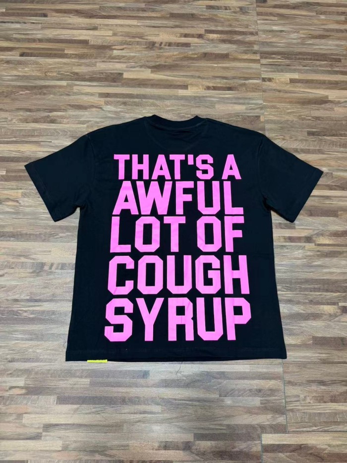 Pink Line Rodeo Cowboy Cactus Club EST 2018 Front Bold Stacked Letter Tee 29290090