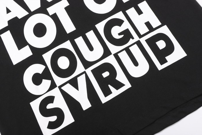 Block Box Letter Front And Back Double Sided Print Tee 2 colors 29290013