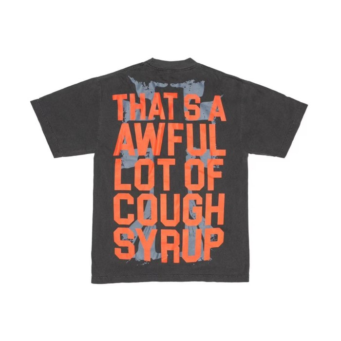 Vintage Grunge Street Distressed Splatter Cross Letter Graphic Front Stacked Bold Slogan Back Double Sided Tee 2 colors 29302080