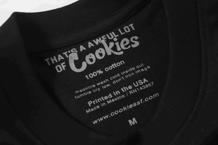 Streetwear Double Side Screen Print That's A Awful Lot Of Cookies Money City Graphic Tee 29302393