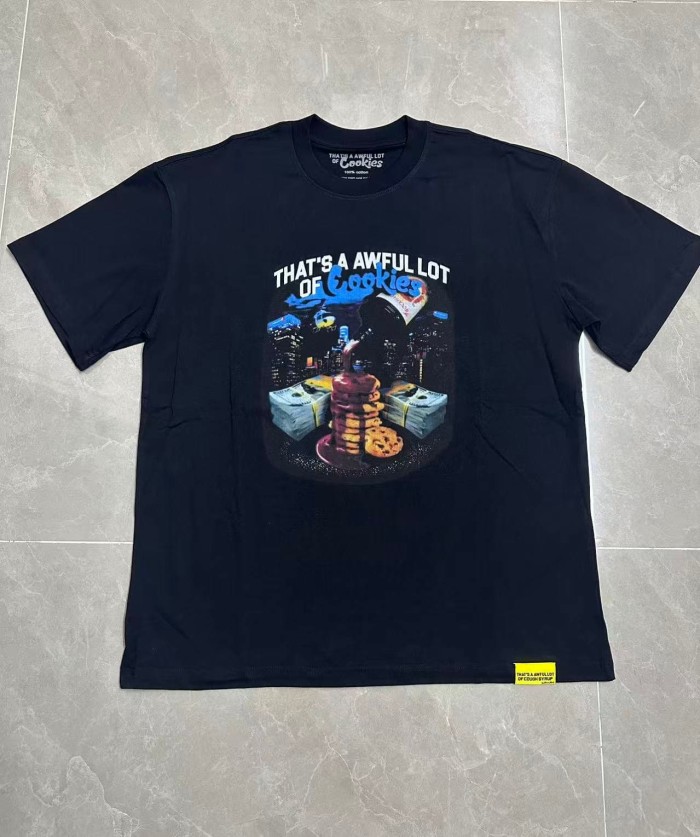 Streetwear Double Side Screen Print That's A Awful Lot Of Cookies Money City Graphic Tee 29302393