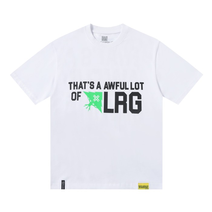 Simple Urban Street Neon Green Claw Texture Brand Logo Dual Side Contrast Typography Tee 2 colors 29302220