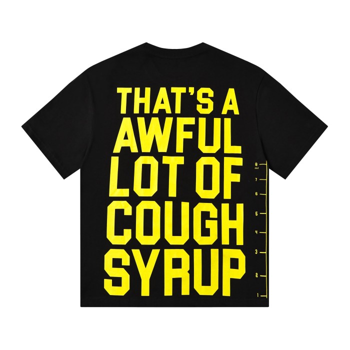 Minimal Street Small Front Slogan Side Ruler Scale Print Large Stacked Bold Letter Back Tee 5 colors 29302154