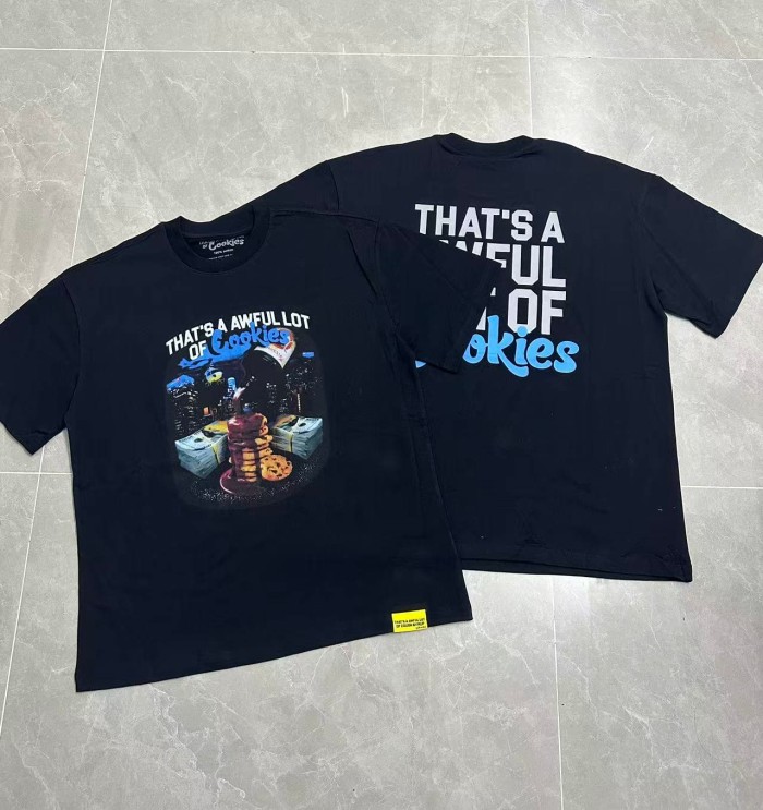 Streetwear Double Side Screen Print That's A Awful Lot Of Cookies Money City Graphic Tee 29302393