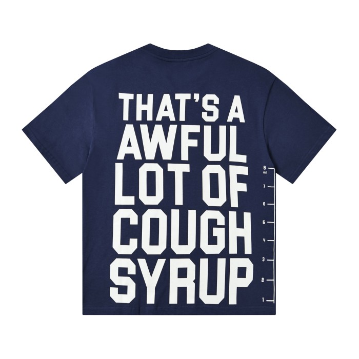Minimal Street Small Front Slogan Side Ruler Scale Print Large Stacked Bold Letter Back Tee 5 colors 29302154
