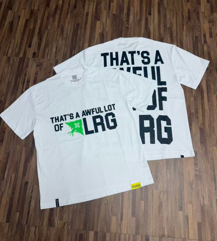 Simple Urban Street Neon Green Claw Texture Brand Logo Dual Side Contrast Typography Tee 2 colors 29302220