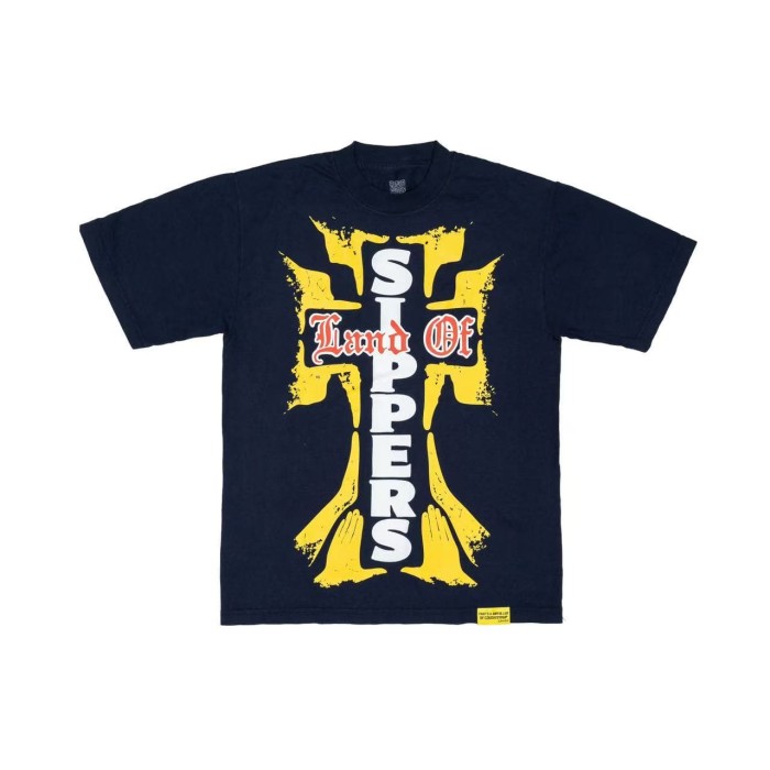 Vintage Grunge Street Distressed Splatter Cross Letter Graphic Front Stacked Bold Slogan Back Double Sided Tee 2 colors 29302080