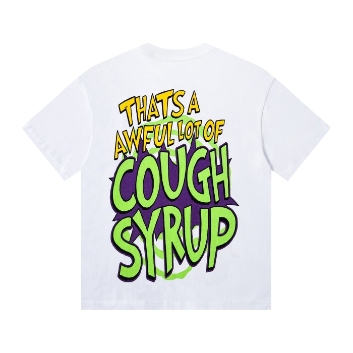 Christmas Hip Hop Cartoon Grinch Lowrider Car Graphic Front Bubble Outline Stacked Slogan Tee 2 colors 29302084