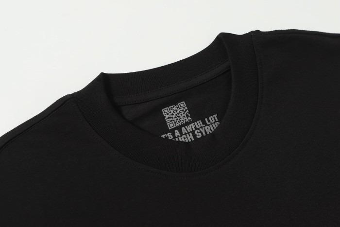 Dark Punk Horror Ghostface Graffiti Figure Drip Deformed Font Dual Side Printed Tee 29302305