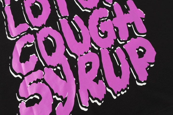 Dark Punk Horror Ghostface Graffiti Figure Drip Deformed Font Dual Side Printed Tee 29302305