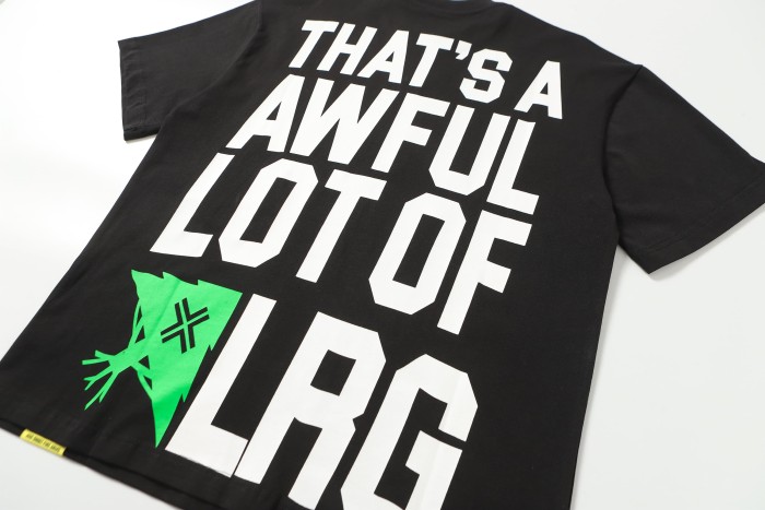 Simple Urban Street Neon Green Claw Texture Brand Logo Dual Side Contrast Typography Tee 2 colors 29302220