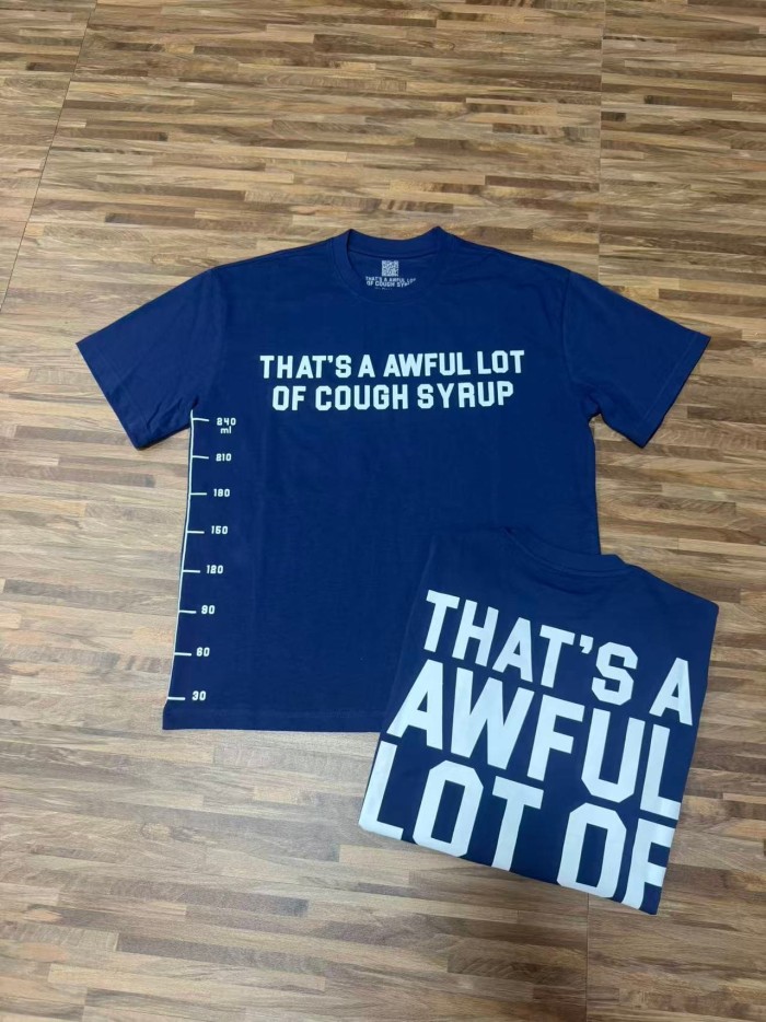 Minimal Street Small Front Slogan Side Ruler Scale Print Large Stacked Bold Letter Back Tee 5 colors 29302154