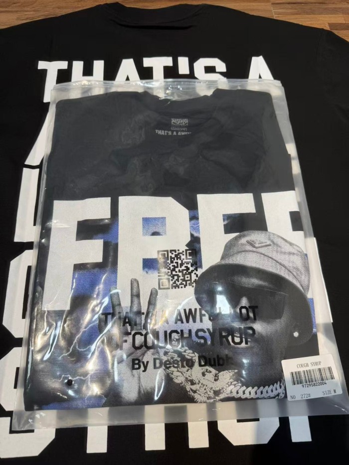 Vintage Hip Hop Portrait Lightning Background Letter Print Front Bold Stacked Full Slogan Tee 29302082