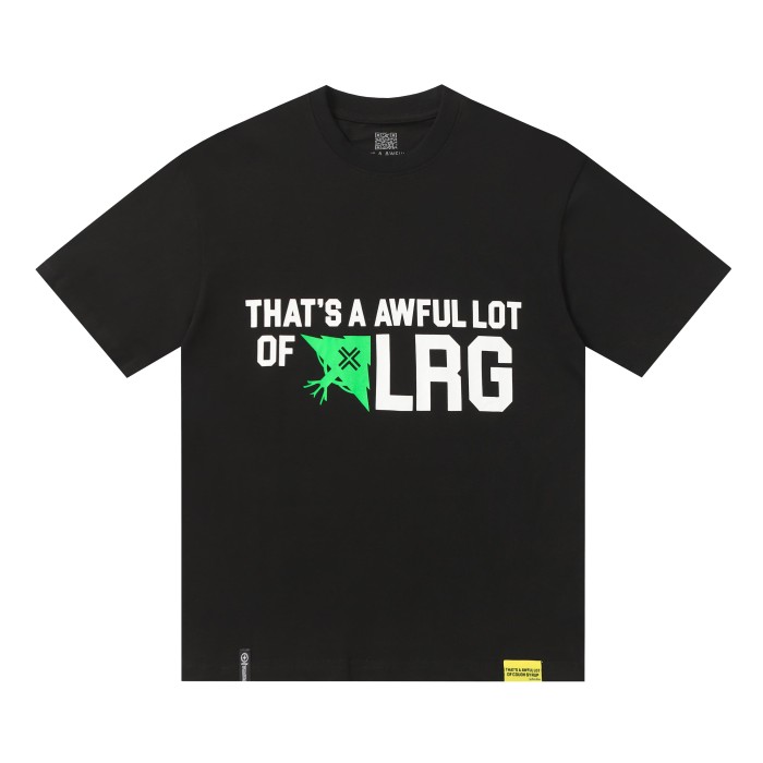 Simple Urban Street Neon Green Claw Texture Brand Logo Dual Side Contrast Typography Tee 2 colors 29302220