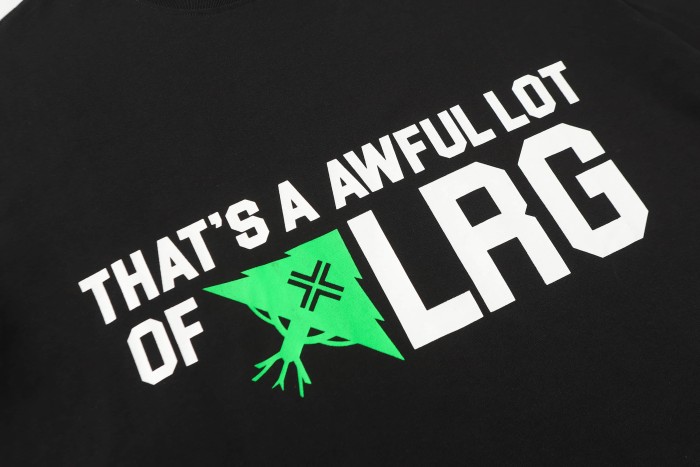 Simple Urban Street Neon Green Claw Texture Brand Logo Dual Side Contrast Typography Tee 2 colors 29302220