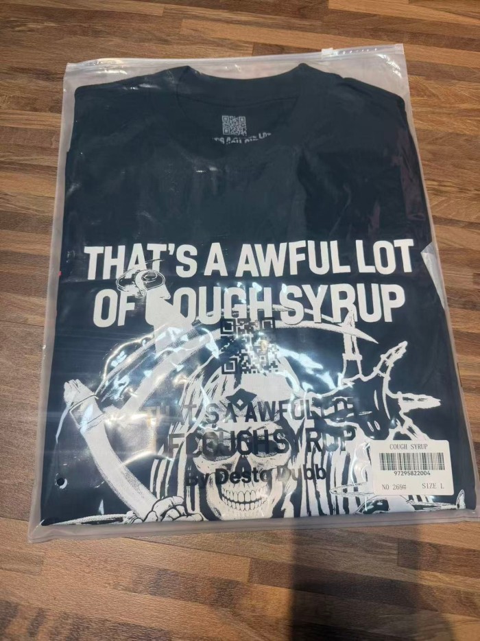 Gothic Streetwear Line Drawing Reaper Urban Scene Dual Side Contrast Script Signature Typography Tee 29302199