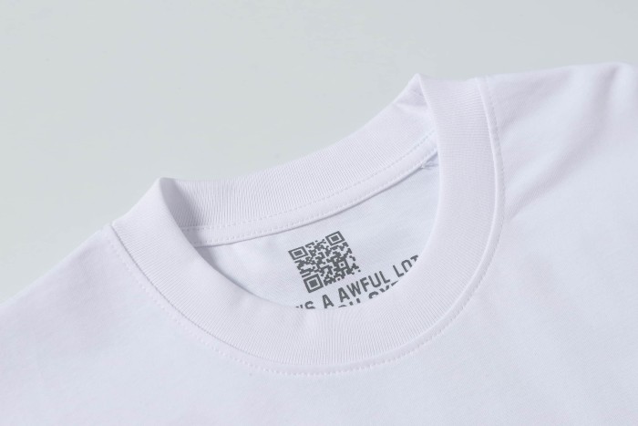 Simple Urban Street Neon Green Claw Texture Brand Logo Dual Side Contrast Typography Tee 2 colors 29302220