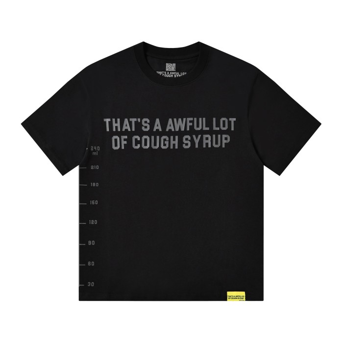 Minimal Street Small Front Slogan Side Ruler Scale Print Large Stacked Bold Letter Back Tee 5 colors 29302154