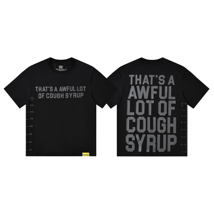 Minimal Street Small Front Slogan Side Ruler Scale Print Large Stacked Bold Letter Back Tee 5 colors 29302154