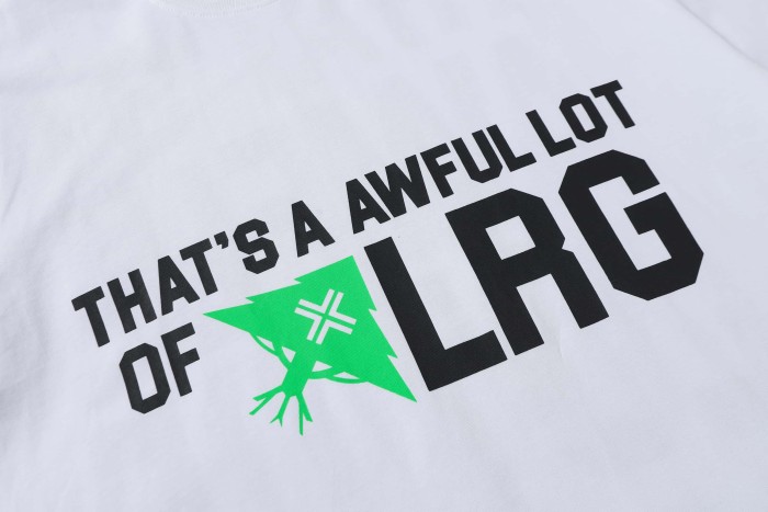 Simple Urban Street Neon Green Claw Texture Brand Logo Dual Side Contrast Typography Tee 2 colors 29302220