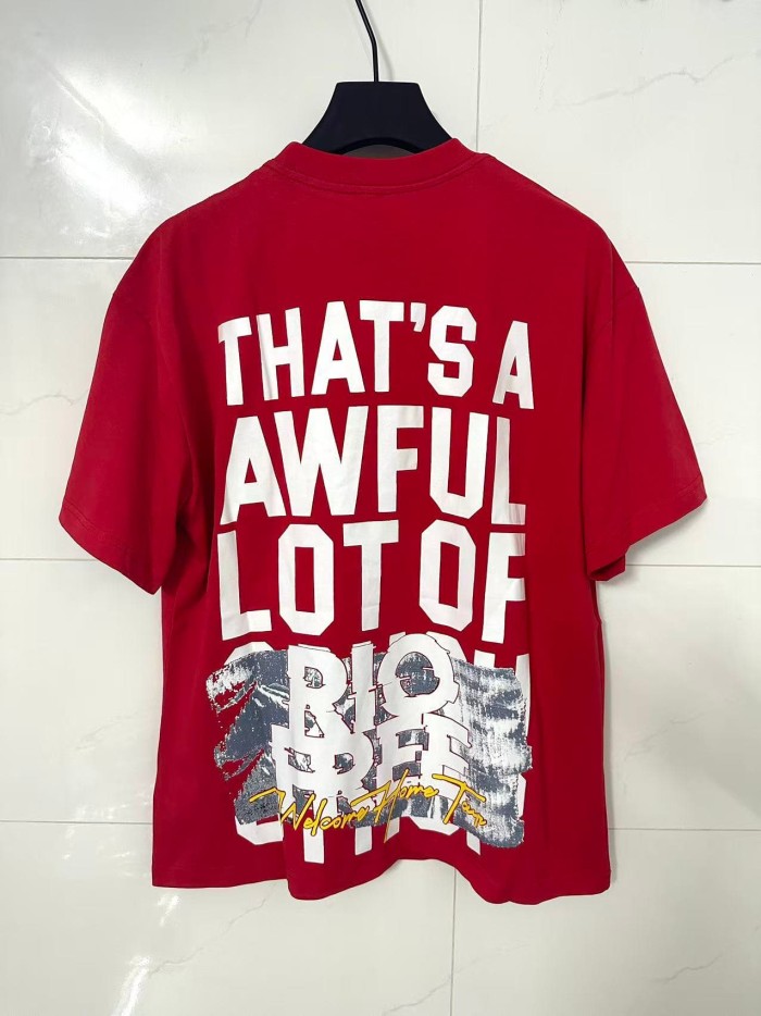 Rapper Portrait Los Angeles Signature Rio Free Motif Print Tee 2 colors 29303818
