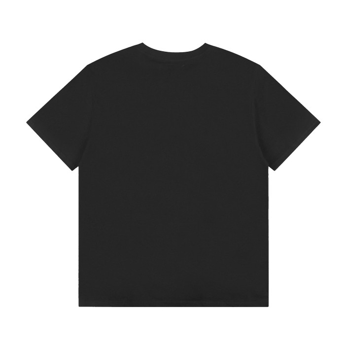 Arch Curved Layout Rounded Bubble Script Letter White Outer Outline Single Chest Front Print T-Shirt 29304222