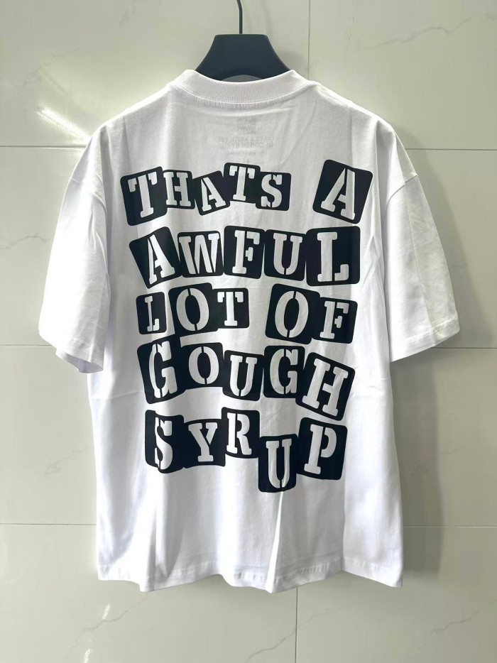 Red Neon Outline Skeleton Cupid Angel Actavis Cough Syrup Bottle Spider Multi Element Combo Graphic Tee 29303909