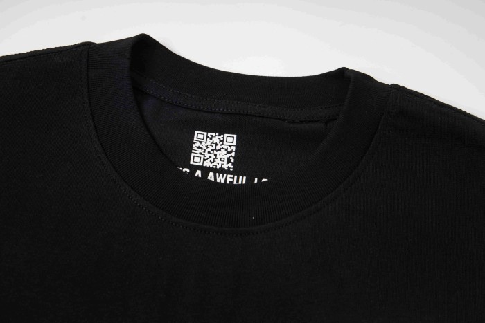 Jesus Crucifix Portrait Front Large Bold Block Letter FREE JEFF Back Double Sided Print Tee 29303891