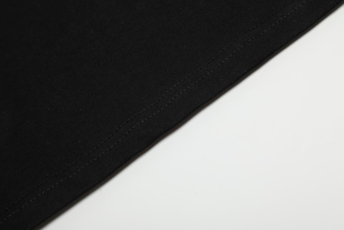 Streetwear Raglan 3 Stripes Sleeve Bold Large 5EX Contrast Silkscreen Front Print Two-Tone T-Shirt 2 colors 29305085