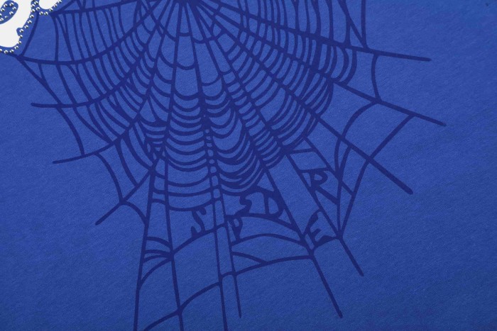 Drill Streetwear Outline Arch Sp5der Letter Matching Spider Web Graphic T-Shirt 4 colors 29304842