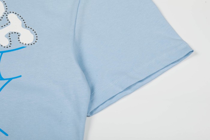 Drill Streetwear Outline Arch Sp5der Letter Matching Spider Web Graphic T-Shirt 4 colors 29304842