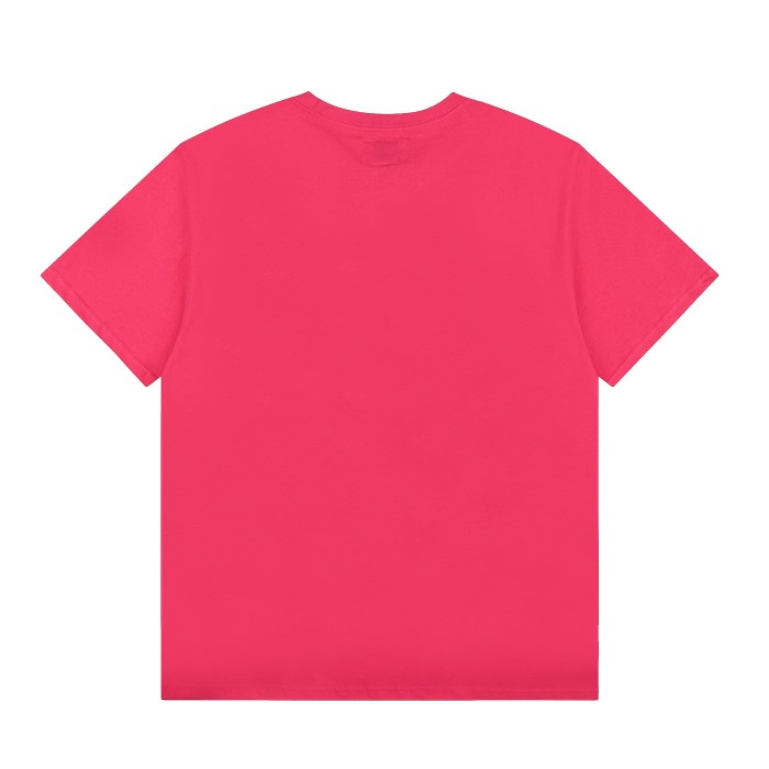 Arch Curved White Rhinestone Beaded Trim Rounded Script Letter Spider Web Print T-Shirt 2 colors 29304801