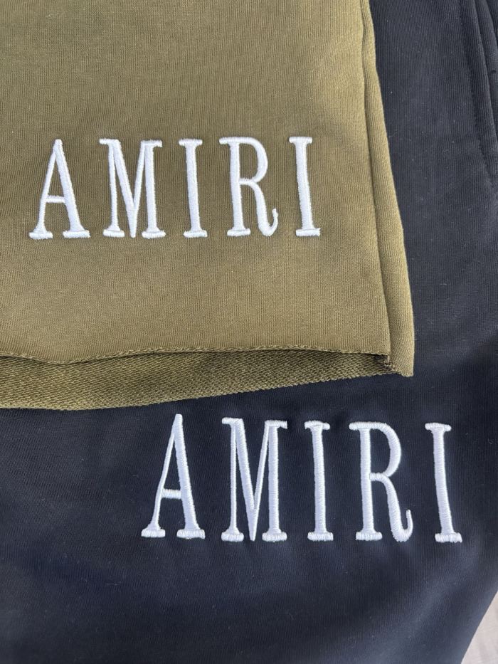 Front Lower Leg Embroidery Letter Logo Raw Frayed Hem Elastic Drawstring Sweat Shorts 2 colors 29306992