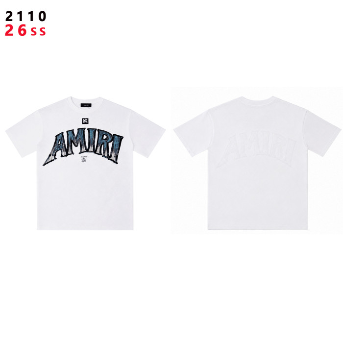 Gradient Crack Texture Big Arch Letter Print T-shirt & Sweat Shorts Set 2 colors 29307015