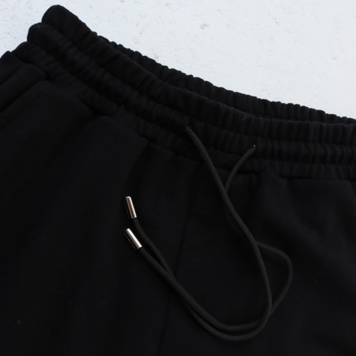 Gradient Crack Texture Big Arch Letter Print T-shirt & Sweat Shorts Set 2 colors 29307015