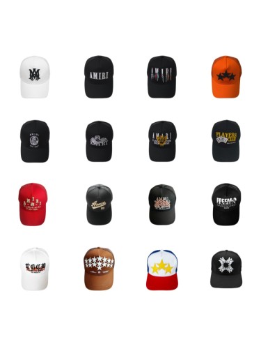 Letter Logo 3D Embroidery Mesh Baseball Cap 152 colors 29307099