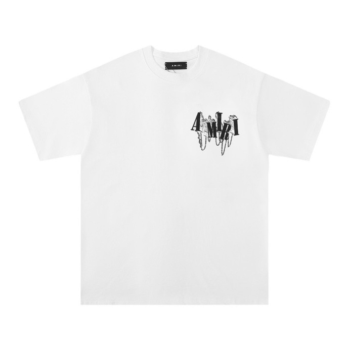 Drip Letter Logo Back Large Oversized Chain Outline Letter Double Sided Print Tee 2 colors 29307096